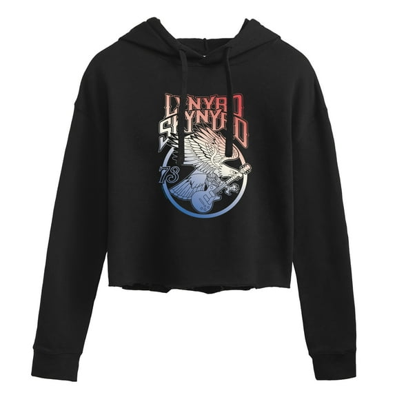 Lynyrd Skynyrd - Eagle - Juniors Cropped Pullover Hoodie
