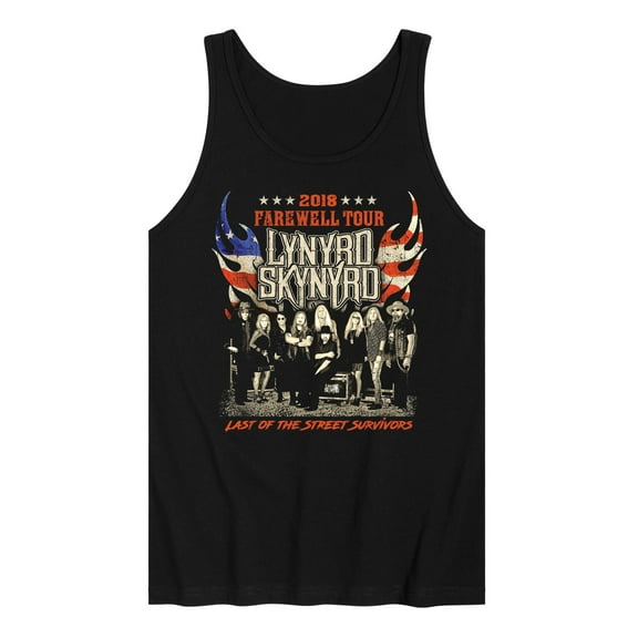 Lynyrd Skynyrd - Farewell Tour 18  - Men's Jersey Tank Top