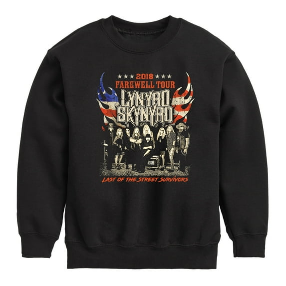 Lynyrd Skynyrd - Farewell Tour 18 - Toddler & Youth Crewneck Fleece Sweatshirt