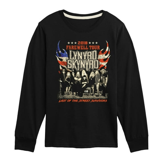Lynyrd Skynyrd - Farewell Tour 18 - Toddler & Youth Long Sleeve Graphic T-Shirt