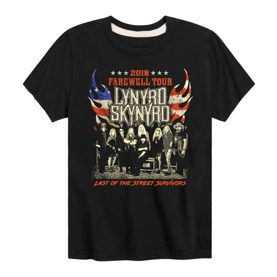Lynyrd Skynyrd - Farewell Tour 18 - Toddler & Youth Short Sleeve Graphic T-Shirt