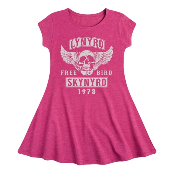 Lynyrd Skynyrd - Free Bird - Toddler & Youth Girls Fit & Flare Dress