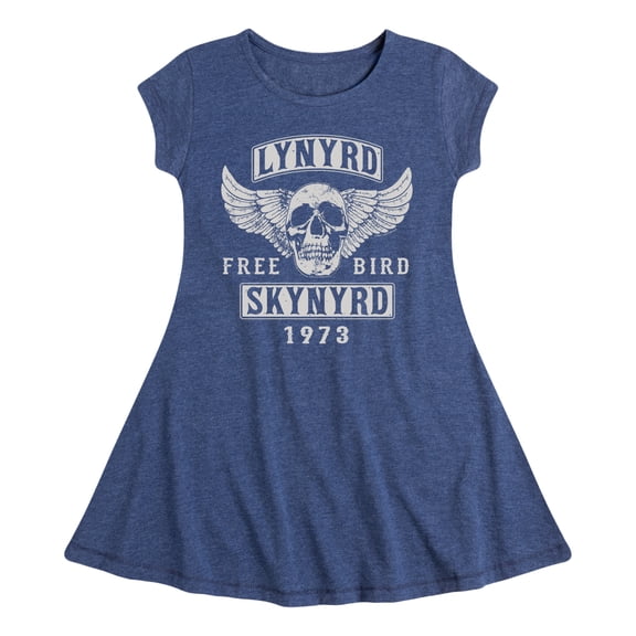 Lynyrd Skynyrd - Free Bird - Toddler & Youth Girls Fit & Flare Dress