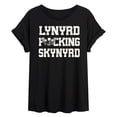 thumbnail image 1 of Lynyrd Skynyrd - Lynyrd Fing Skynyrd - Juniors Oversized Graphic T-Shirt, 1 of 4