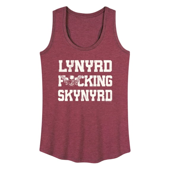 Lynyrd Skynyrd - Lynyrd Fing Skynyrd - Women's Racerback Graphic Tank