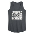 thumbnail image 1 of Lynyrd Skynyrd - Lynyrd Fing Skynyrd - Women's Racerback Graphic Tank, 1 of 4