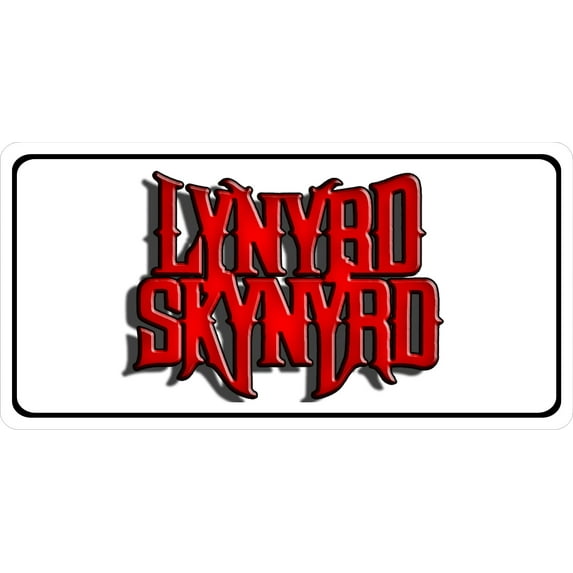 Lynyrd Skynyrd Photo License Plate