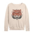 thumbnail image 1 of Lynyrd Skynyrd - Skull Wings - Women's French Terry Long Sleeve Pullover, 1 of 4