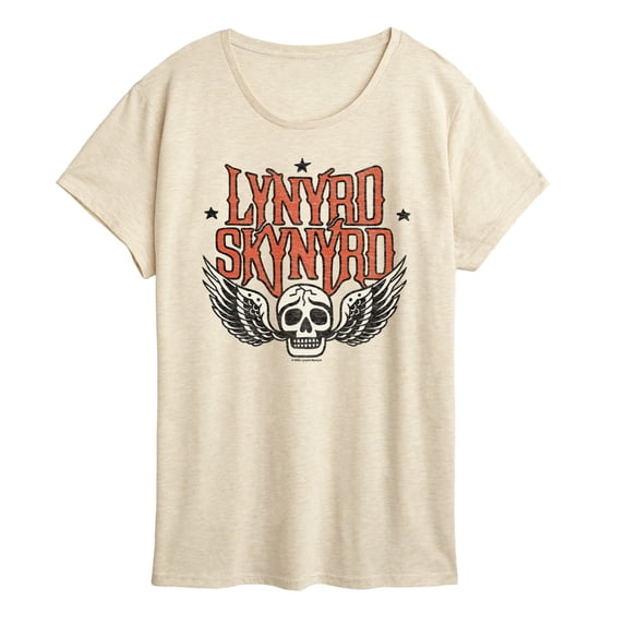 Lynyrd Skynyrd - Skull Wings - Women's Short Sleeve Graphic T-Shirt
