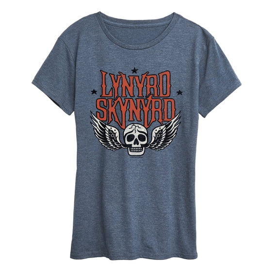 Lynyrd Skynyrd - Skull Wings - Women's Short Sleeve Graphic T-Shirt
