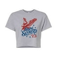 thumbnail image 1 of Lynyrd Skynyrd - Soaring Eagle - Juniors Cropped Cotton Blend T-Shirt, 1 of 5