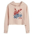 thumbnail image 1 of Lynyrd Skynyrd - Soaring Eagle - Juniors Cropped Pullover Hoodie, 1 of 5