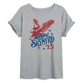 thumbnail image 1 of Lynyrd Skynyrd - Soaring Eagle - Women's Oversized T-Shirt, 1 of 5