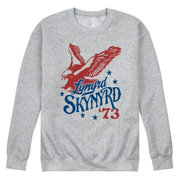 Lynyrd Skynyrd - Soaring Eagle - Men's Crew Neck Fleece Pullover