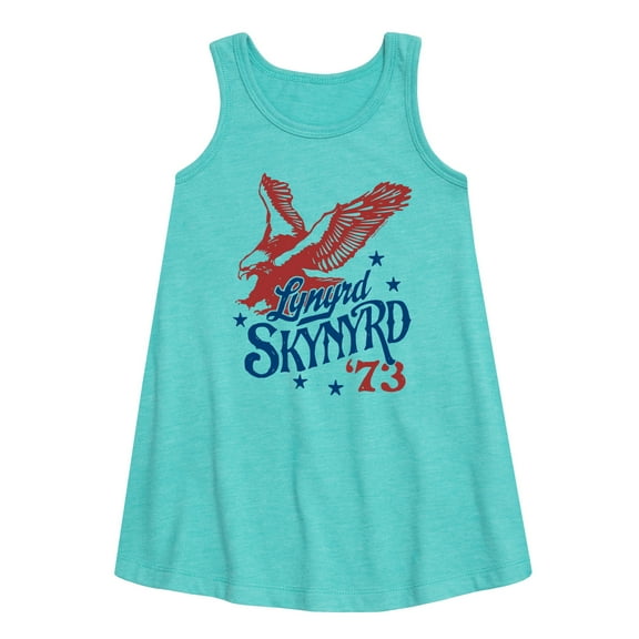 Lynyrd Skynyrd - Soaring Eagle  - Toddler & Youth Girls A-line Dress