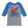 thumbnail image 1 of Lynyrd Skynyrd - Soaring Eagle - Toddler & Youth Raglan Graphic T-Shirt, 1 of 4