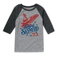 thumbnail image 1 of Lynyrd Skynyrd - Soaring Eagle - Toddler & Youth Raglan Graphic T-Shirt, 1 of 4