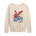 thumbnail image 1 of Lynyrd Skynyrd - Soaring Eagle - Women's Lightweight French Terry Long Sleeve Shirt, 1 of 5