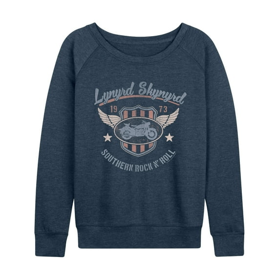 Lynyrd Skynyrd - Southern Rock - Women's French Terry Long Sleeve Pullover