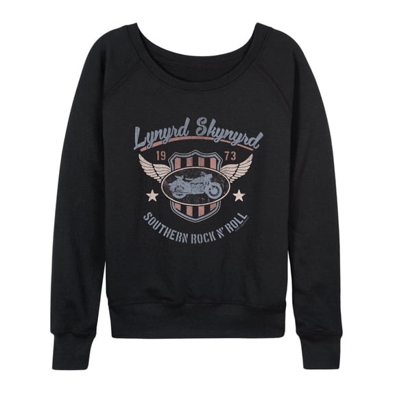 Lynyrd Skynyrd - Southern Rock - Women's French Terry Long Sleeve Pullover