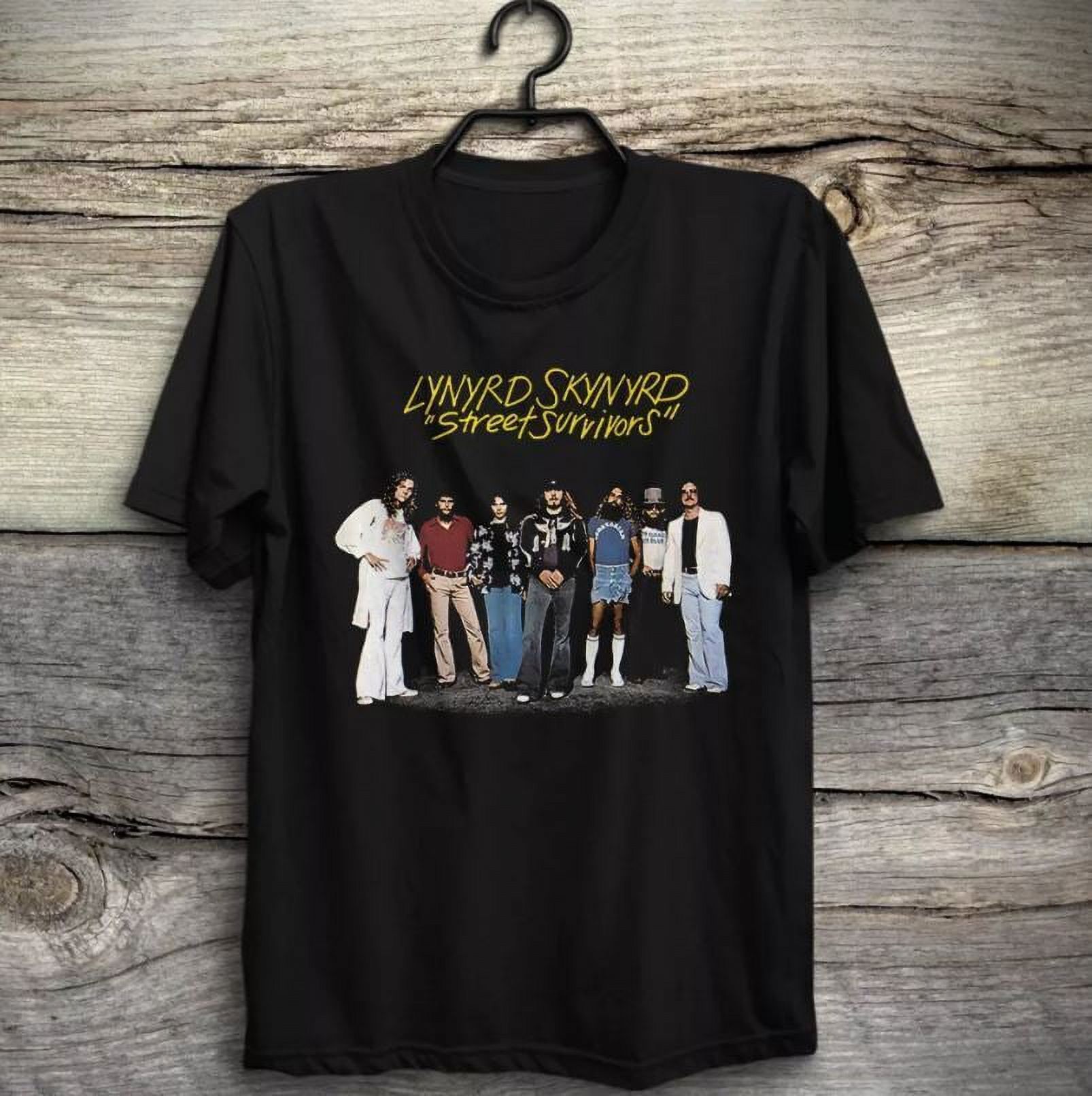Lynyrd Skynyrd Street Survivors Ronnie Van Zant Gary Ross Tshirt, Fast
