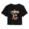 thumbnail image 1 of Lynyrd Skynyrd - Travelin' Man Rearview Mirror - Juniors Cropped Graphic T-Shirt, 1 of 4