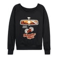 thumbnail image 1 of Lynyrd Skynyrd - Travelin' Man Rearview Mirror Lightweight French Terry Wide Neck Long Sleeve Graphic Shirt, 1 of 4