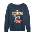 thumbnail image 1 of Lynyrd Skynyrd - Travelin' Man Rearview Mirror Lightweight French Terry Wide Neck Long Sleeve Graphic Shirt, 1 of 4