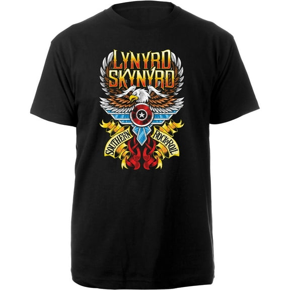 Lynyrd Skynyrd Unisex T-Shirt Southern Rock & Roll (Small)