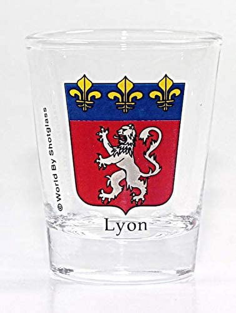 Paris France Coat Of Arms Shot Glass | Souvenir Collectible, 2.25" Tall, Rare Find