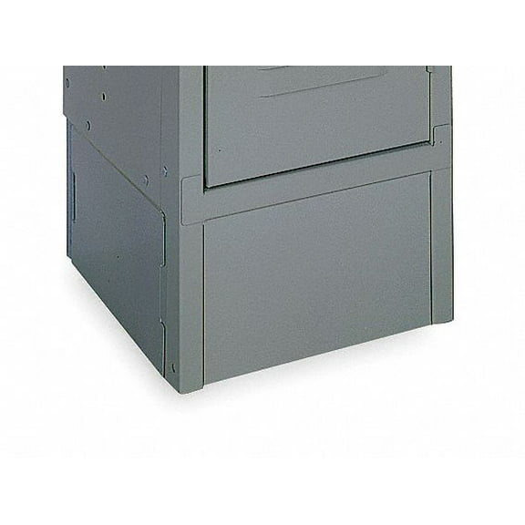 Lyon Locker Front Base Gray Powder Coated Steel DD5800-1