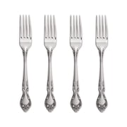 Lyon Queens Fancy 18/8 Stainless Steel Dinner Fork Set of Four