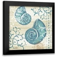 thumbnail image 1 of Lyon, Rebecca 15x15 Black Modern Framed Museum Art Print Titled - Tranquil Shell II, 1 of 5