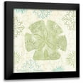 thumbnail image 1 of Lyon, Rebecca 20x20 Black Modern Framed Museum Art Print Titled - Coastal Whimsy VI, 1 of 5