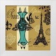 thumbnail image 1 of Lyon, Rebecca 26x26 White Modern Wood Framed Museum Art Print Titled - Euro Chic I, 1 of 4