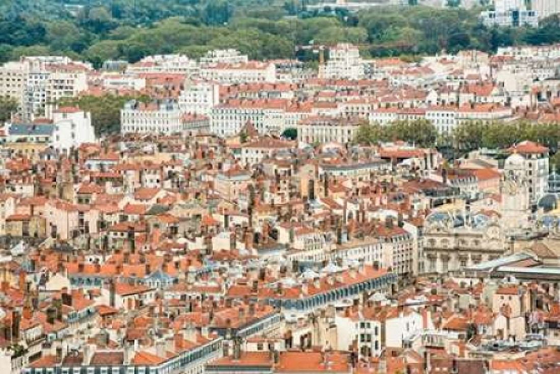 Lyon Rooftops I Canvas Art - Erin Berzel (24 x 36)