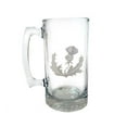 thumbnail image 1 of Lyoncraft LSTH01 26 oz Scottish Thistle Engraved Stein Glass, 1 of 1