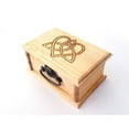thumbnail image 1 of Lyoncraft MBLK01 Celtic Love Knot Engraved Wooden Box, 1 of 1