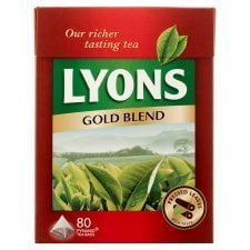 Lyons Gold Blend 80 Bags-DEL