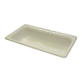 thumbnail image 1 of Lyons Industries DKS09SB3 Designer Biscuit 33-Inch by 19-Inch Single Acrylic 7.25-Inch Deep Kitchen Sink Model # DKS09SB3, 1 of 1