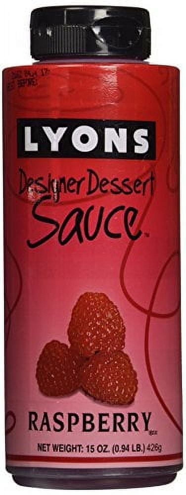 Lyons Raspberry Preserve Lyons Raspberry Designer Dessert Sauce, 15 oz. - Walmart.com