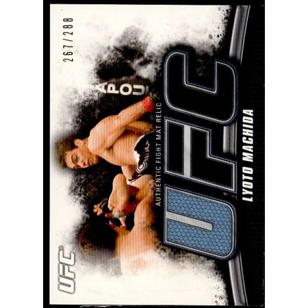 Lyoto Machida Card 2010 Topps UFC Knockout Fight Mat Relics #FMLM