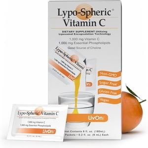 Customer reviews for LivOn Laboratories LypoSpheric Liposomal Vitamin C Supplement 1000mg for Immune Support, 30 Packets | Walmart.com Customer reviews for LivOn Laboratories LypoSpheric Liposomal Vitamin C Supplement 1000mg for Immune Support, 30 Packets | Walmart.com