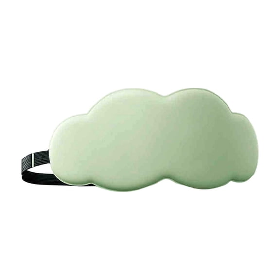 Lypsnake 3D Clouded Sleeping Mask, Ultra-Soft Breathable Fabric Zero-Pressure Light Blocking Eye Cover, Adjustable Strap Contoured Sleep Mask for Travel Nap Night Rest