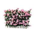 thumbnail image 1 of Lypsnake Artificial Flower Expandable Fence Screen, Retractable Faux Floral Hedge with Lush Leaves for Outdoor Garden Patio Balcony Privacy and Decoration, 1 of 7