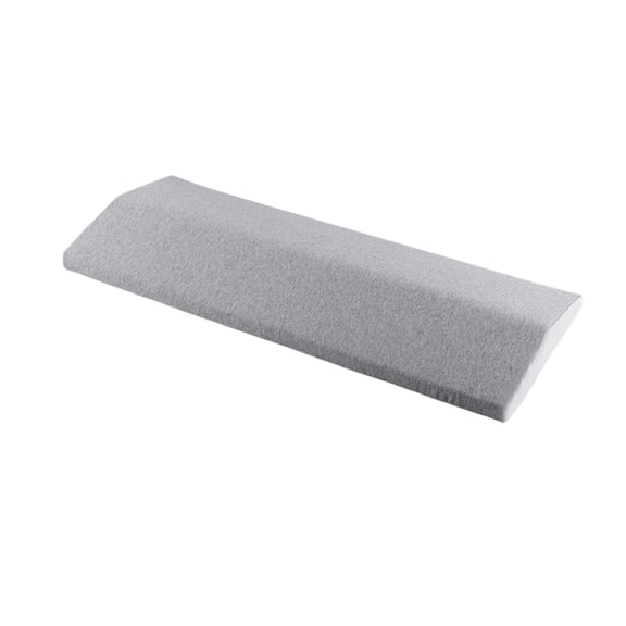 Lypsnake Bed Lumbar Support Pillow, Memory Foam Wedge Cushion with Soft Breathable Cover, Ergonomic Firm Back Support for Bed Rest & Lower Back Pain Relief
