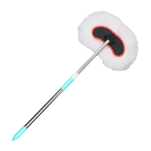 Lypsnake Car Washing Long Handle Telescopic Mop with Soft Bristles,Chenille Microfiber Scratch-Free Detachable Head Adjustable Pole,Cleaning Tool for Cars Trucks SUVs RVs Auto Exterior
