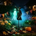 thumbnail image 1 of Lypsnake Cursed Pirate Glowing Ghost Yard Stake Light,Skeleton Pirate with Lantern LED Garden Decor, Spooky Lawn Stake for Halloween Pathway Haunted House Decor, 1 of 8