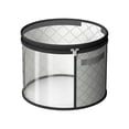 thumbnail image 1 of Lypsnake Large Clear Hat Storage Box, Collapsible Round Hat Organizer with Zipper, Dust-Proof Quilted Hat Holder for Wide Brim Hats Closet Travel and Home Use, 1 of 6