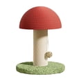 thumbnail image 1 of Lypsnake Mushroom Cat Scratching Post, Natural Sisal Claw Grinding Toy with Stable Round Base, Cute Indoor Cat Scratcher Furniture for Kitten Adult Cat Daily Nail Care, 1 of 6